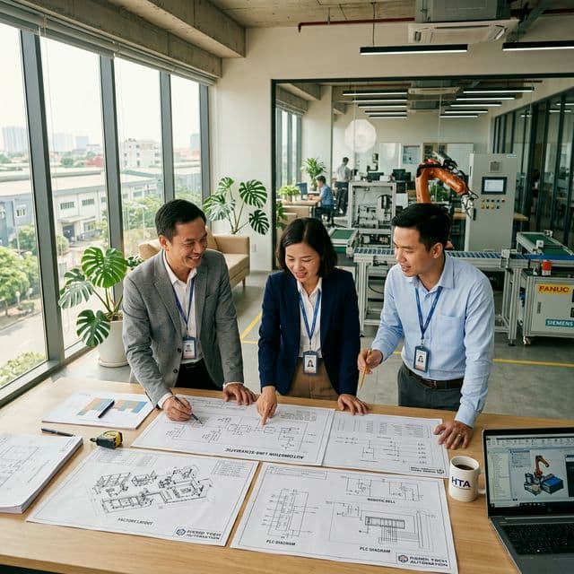 Đội ngũ sáng lập Lotus Automation