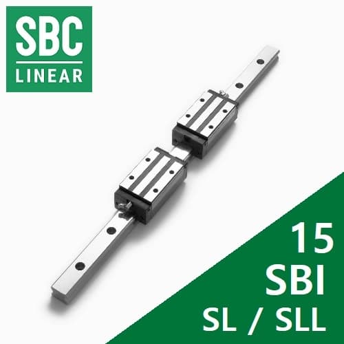 SBC Linear LM Guide: SBI15SL / SBI15SLL / Rail selection