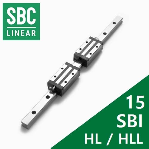 SBC Linear LM Guide: SBI15HL / SBI15HLL / Rail selection