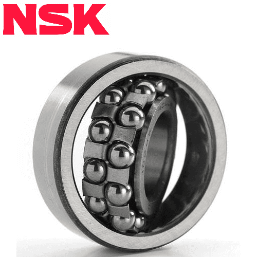[NSK] Self-aligning ball bearing 1220 1220K Japanese self-aligning ball bearing Japanese self-aligning (deflection) ball bearing cylindrical taper