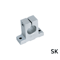 Linear bushing shaft support: SHF 8