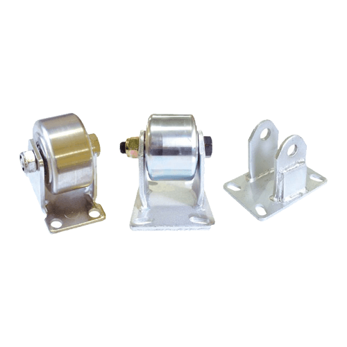 HC-HHR [Steel], HC-SHHR [SUS] High load caster Forged iron Stainless plate Fixed reinforcement plate Fixed iron wheel Hankook caster