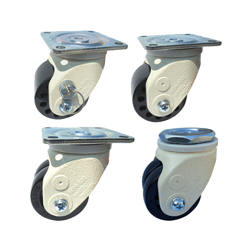 Casters for heavy loads WIM-800FP, WIM-800FBK, WIMT-800FP, WIMT-800S