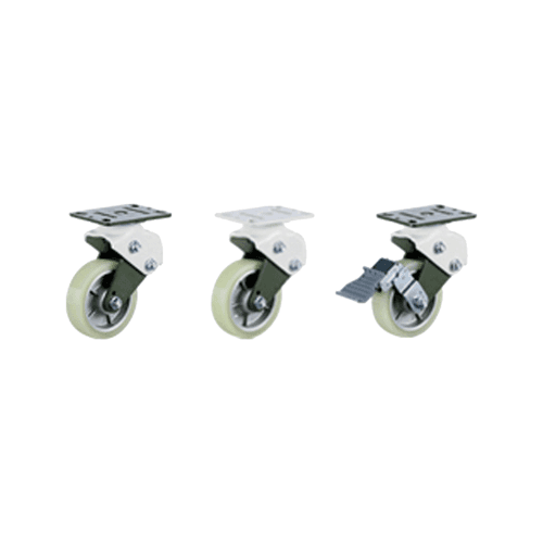 Wheels / Absorbent casters for power vehicle towing / Casters for medium loads GSST-150B-SF, GSST-150A-RF