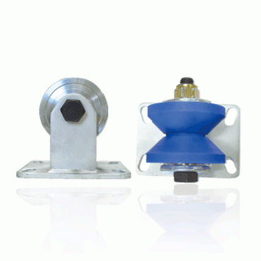 HC-HVR, HC-SHVR [All stainless steel] Wide angle wheel High load equipment wheel/Forged V angle plate fixing Korea Caster