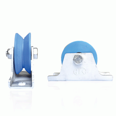 HC-STS MC Wheel Stainless Steel V Angle Fixed MC Hankook Caster
