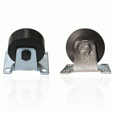 HC-POMR [Steel bracket] HC-SUSPOMR [Stainless steel bracket] Heat-resistant nylon POM wheel-plate type