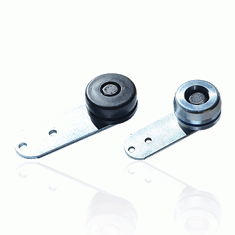 HC-CW1 Nylon, iron, greenhouse door, agricultural product cultivation line, injection nylon W, single Korean caster