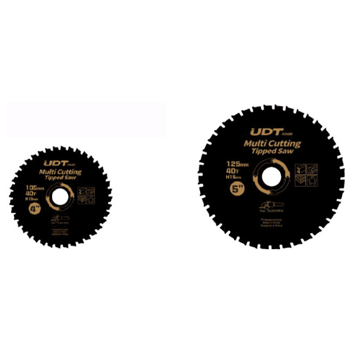 UDT multi saw tip saw (multi saw) 125mm(5)X40TX15