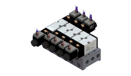 5-Port Solenoid Valve