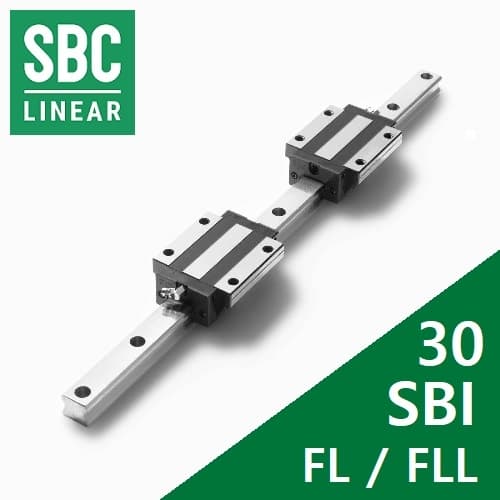 SBC Linear LM Guide: SBI30FL / SBI30FLL / Rail selection