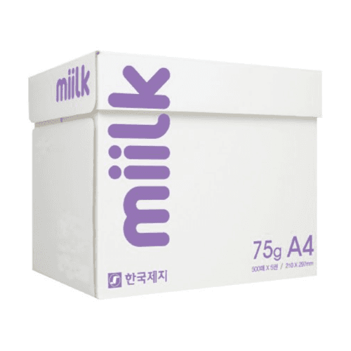 Hankuk Paper Copy Paper Milk A4 (80G)